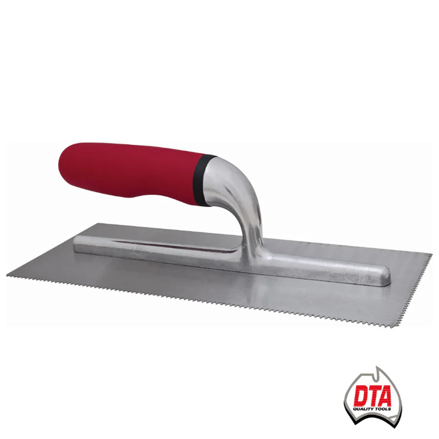 DTA V Notch Trowel – 1.6mm Tile Adhesive Trowel