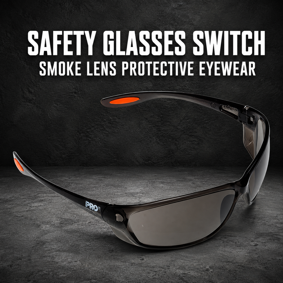 Safety Glasses Switch – Smoke Lens Protective Eyewear