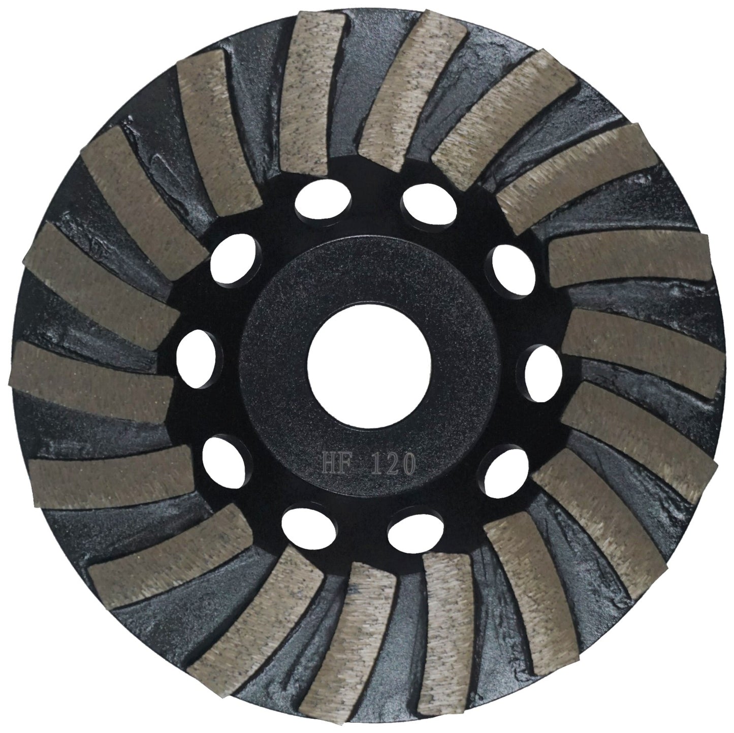 5" 16-Segment Diamond Cup Wheel – 120# Trade Hard Floor Concrete Grinding Wheel (125mm)