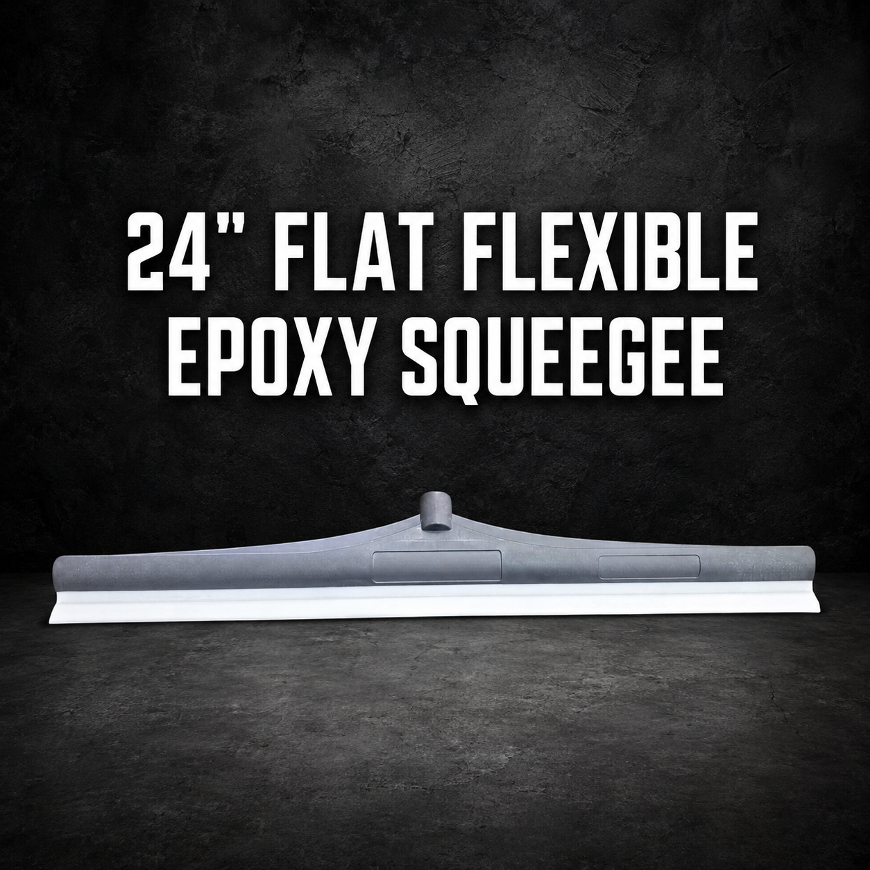 24 inch 610mm flat flexible epoxy floor squeegee