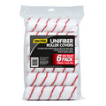 Uni-Pro 230mm 11mm Nap Unifibre Paint Roller Sleeves – 6 Pack