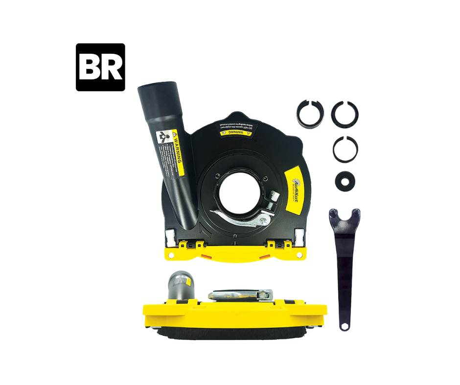 5" Auskut dust shroud aluminium