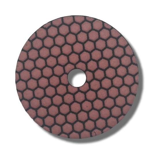 5” Hexagonal Resin Polishing Pad – 100 Grit Honed Finish (1.5mm)