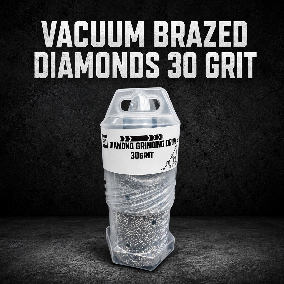 Vacuum Brazed Diamonds 30 Grit