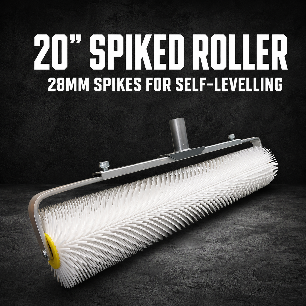 20” Spiked Roller – 28mm Spikes for Self-Levelling Compound & Epoxy Coatings