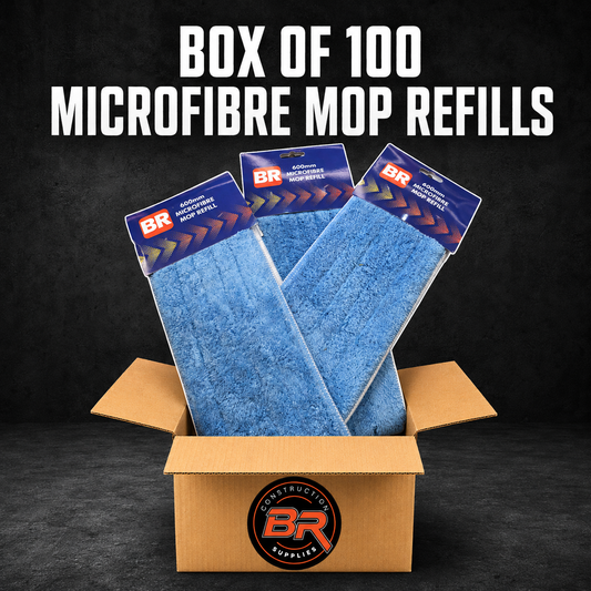 Box of 100 microfibre mop refills