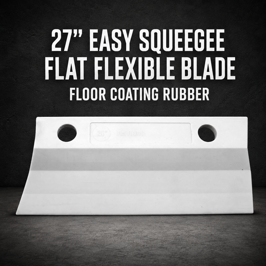 27” Easy Squeegee™ Flat Flexible Blade – Floor Coating Rubber