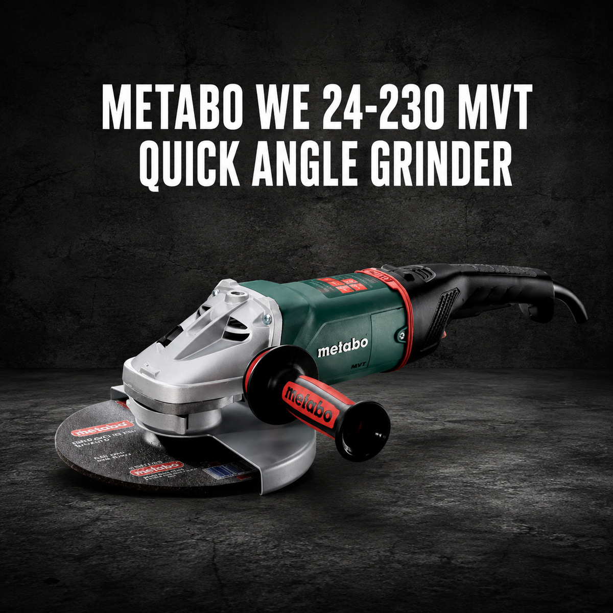 METABO WE 24-230 MVT QUICK ANGLE GRINDER