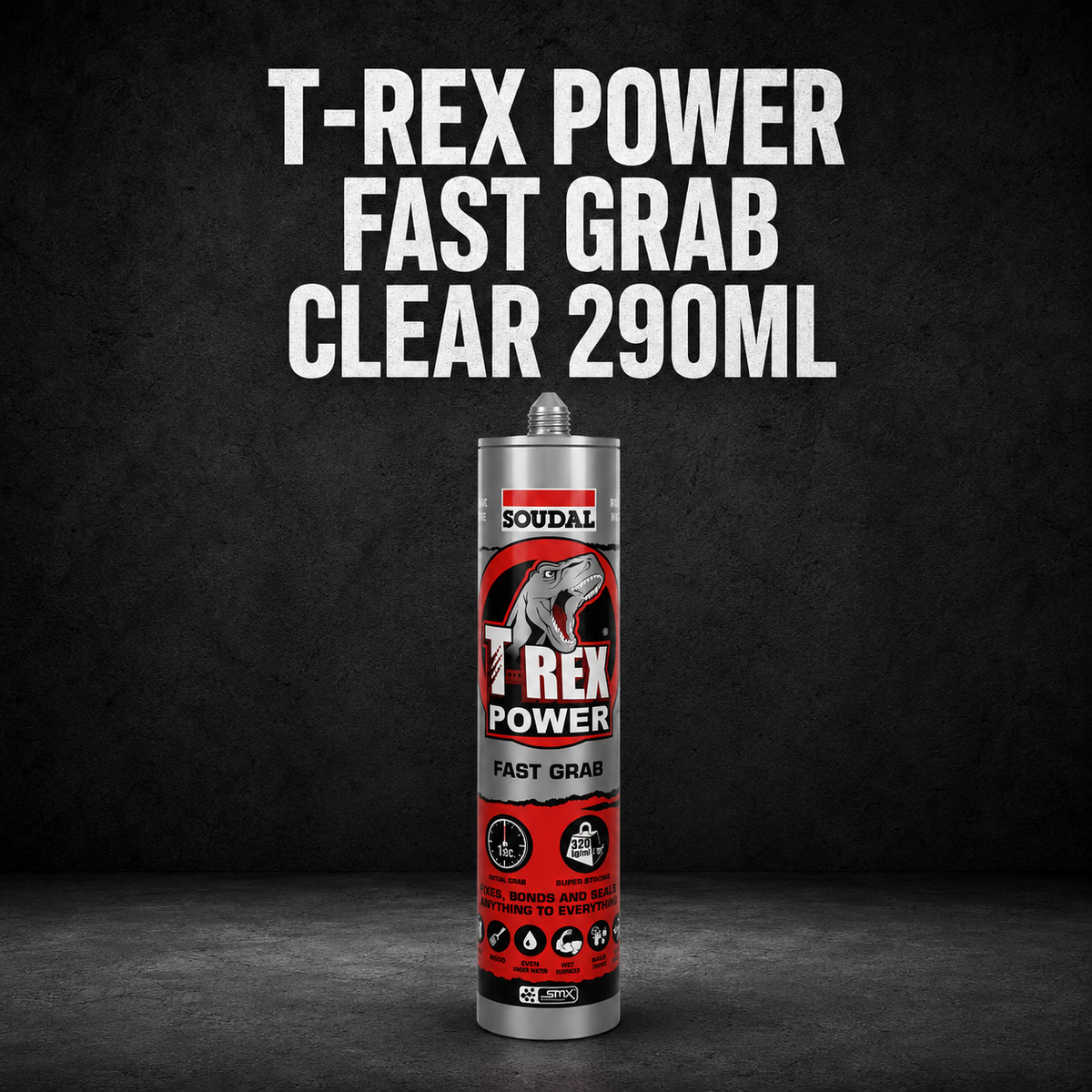 T-Rex Power Fast Grab Clear 290ml