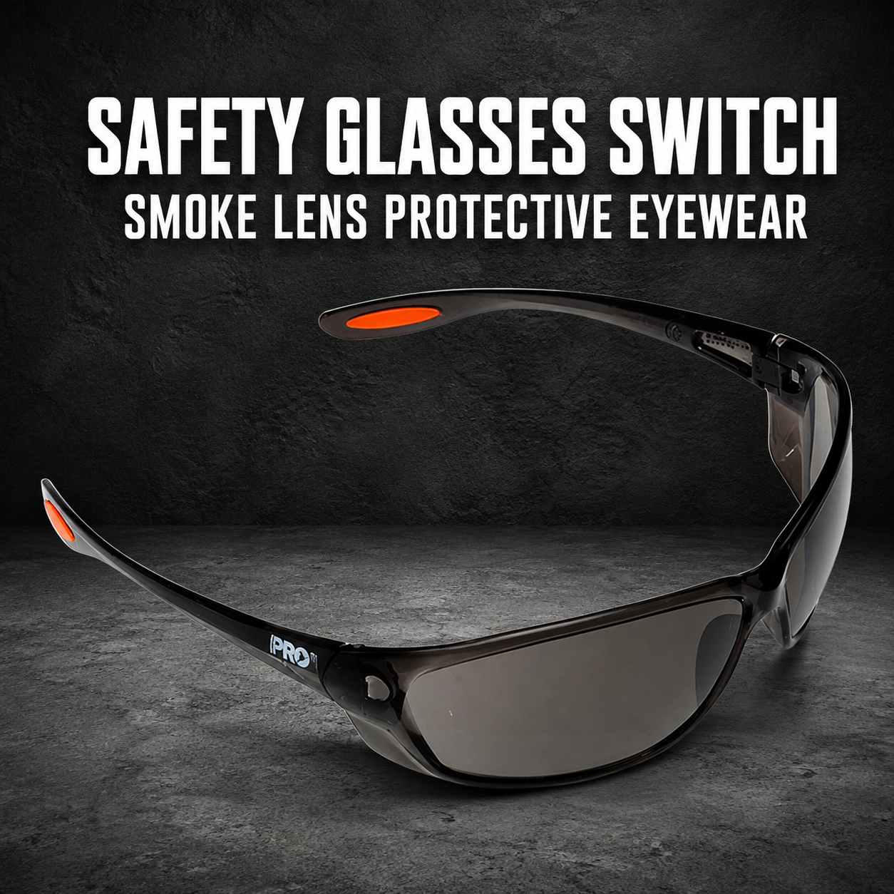 Safety Glasses Switch – Smoke Lens Protective Eyewear