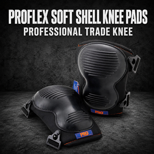 Proflex Soft Shell Knee Pads – Professional Trade Knee Protection