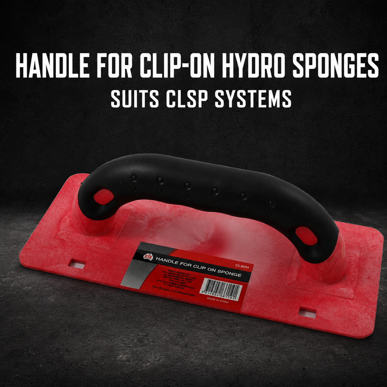 Handle for Clip-On Hydro Sponges – Suits CLSP Systems