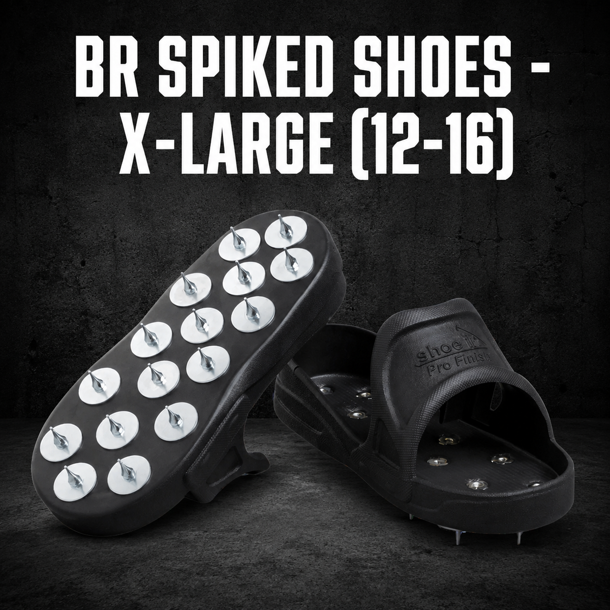 BR Spiked Shoes - X-Large (12-16)