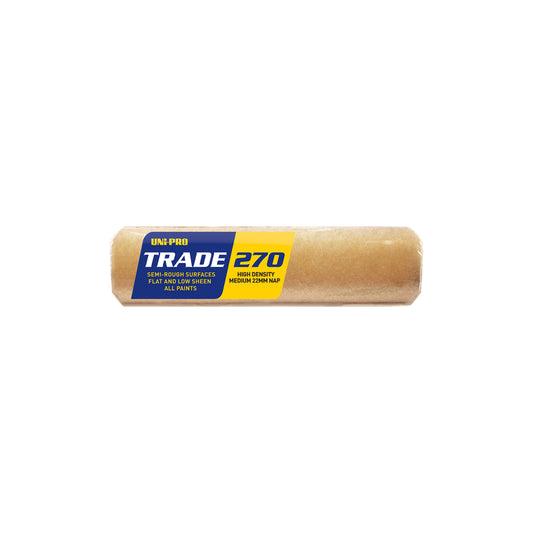 UNI-PRO Trade 270mm Paint Roller Sleeve – 22mm Medium Nap Hi Density