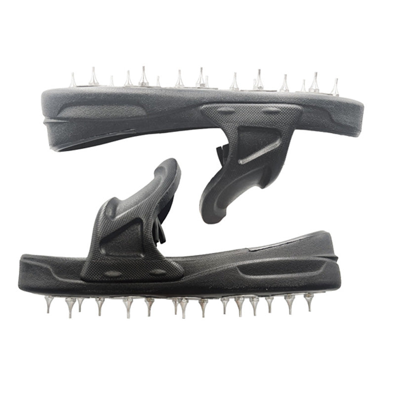 SLIP-ON SPIKED SHOES - LARGE (10-11)