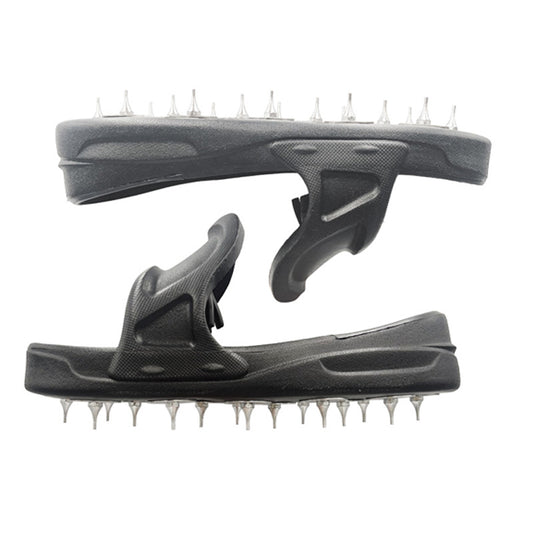 SLIP-ON SPIKED SHOES - LARGE (10-11)