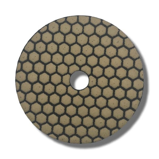 5” Hexagonal Resin Polishing Pad – 400 Grit Honed Finish (1.5mm)
