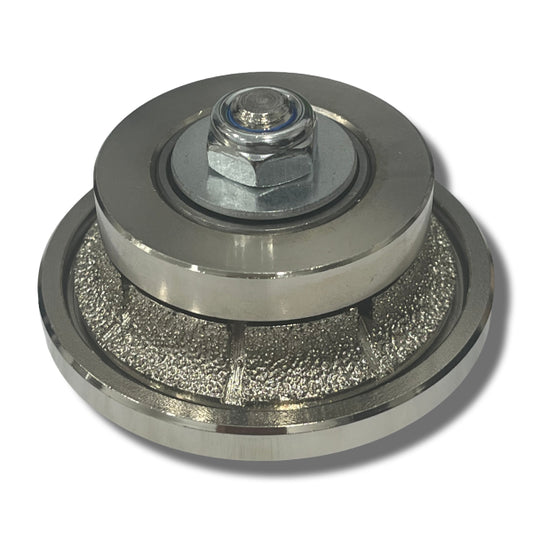 Diamond Router Bit 10mm Radius – 30 Grit M14 Profile Wheel for Concrete & Stone Edging