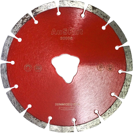 8" Soft Cut Blade 3000 Red (Next Day)