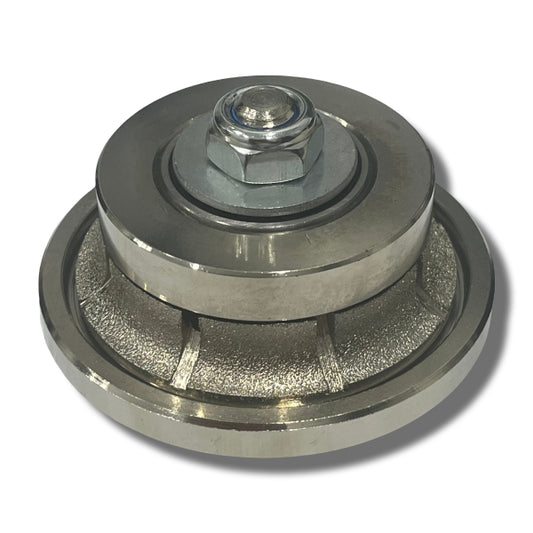 Diamond Router Bit 10mm Radius – 120 Grit M14 Profile Wheel for Concrete & Stone Finishing